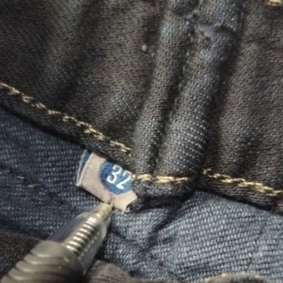 Citizens Of Humanity Men's Deep Blue Relaxed Jeans, Ss 32×32. - Picture 16 of 16